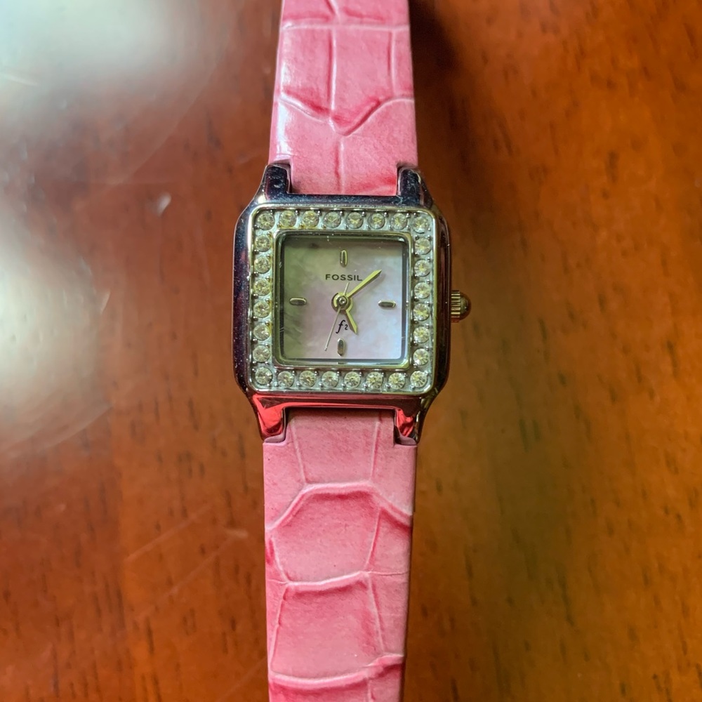 Fossil Pink Watch